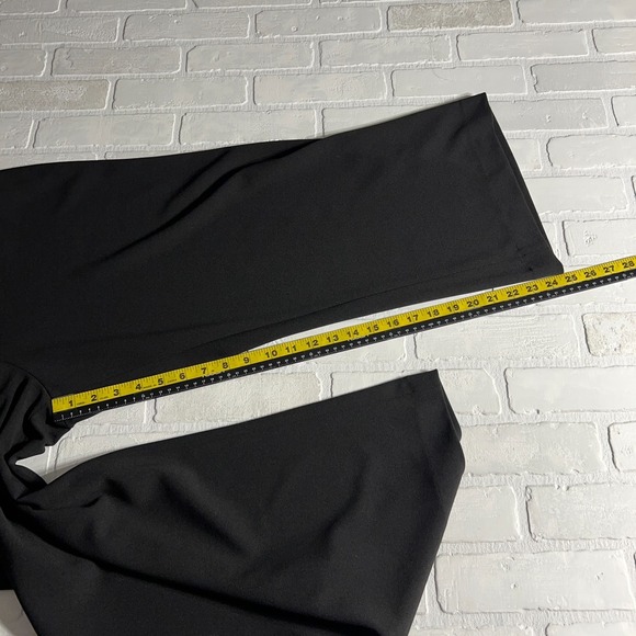 Express Trouser High Rise Pants Womens Large Black Solid Work Career Office New - Picture 11 of 12